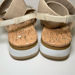 Donald Pliner Shaye Strappy Sandals Shimmer Gold Leather Cork Women's 8 Photo 5