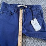 ZARA NWT  Blue Skinny Low Rise Jeans Size 6‎ Photo 10