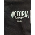 PINK - Victoria's Secret Pink Victoria’s Secret Silver Metallic Cutout Crop Leggings Workout‎ Gym Size M Photo 7
