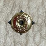 MCM Novelty Item Cream and Black Logo Clutch Photo 7