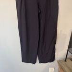 Vintage Dark Blue Navy Rayon & Polyester Dress Slacks Pants Women's Plus Size 14 Photo 1