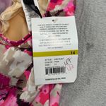 Maxine of Hollywood  Tankini Top 14 Pink Floral Blouson Retro Glam Pool Beach Photo 8