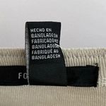 Forever 21 NWT  Henley Long Sleeve Shirt "Athletic" Logo Women's M Taupe Buttons Photo 5