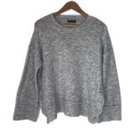 Very J Soft Knit Sweater Side Snaps Pullover Neutral Minimalist Basic Size Small Photo 9