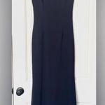 Katie May  Madison Navy Blue Twist Maxi Dress Gown Photo 2