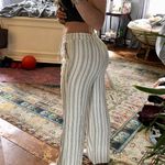 Blue Rain Flowy Pants Photo 1