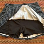 Kyodan BLACK & WHITE STRIPE MINI SKIRT SKORT TENNIS PICKLE BALL Photo 2