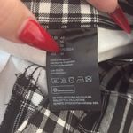 Divided  Black Checkered Plaid Pants Photo 4