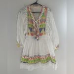 Place Nationale Elbise Embroidered Dress 2 White Photo 3
