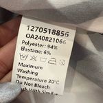 COMMENSE Irregular Print Collared button front Shirt Oversized Size XS NWT Black Photo 6