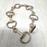 Sterling silver horsebit bracelet, made in Mexico, vintage Photo 4