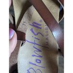 Blowfish Malibu Brown Faux Leather Strappy Gladiator Sandals Womens 11 Photo 1