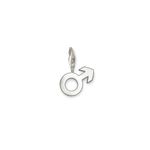 Sterling Silver THOMAS SABO MALE SYMBOL CHARM Photo 0