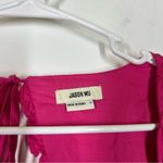 Jason Wu Pink Smocked Maxi Dress Size Large Photo 8