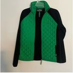 Ralph Lauren Lauren  Active Jacket Quilted Fleece Full Zip Coat Green Size XL Photo 1