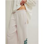 Free People Movement FP Movement by Free People White and Pink Joggers Photo 5