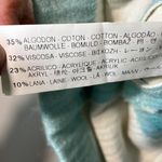 ZARA  Basic cotton/viscose aqua blue skirt in xs. Photo 4