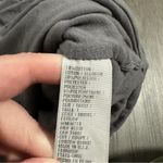 James Perse Gray Short Sleeve Faux Wrap Gathered Mini Dress Size 1 (S) Photo 6