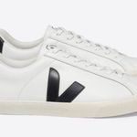 VEJA Esplar Logo Leather Low-Top Sneakers White Black- Size 36 (5) Photo 0