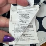 Etro Made in Italy 100% Silk Polka Dot Floral Embroidered Blouse Size 44/Medium Black Photo 11