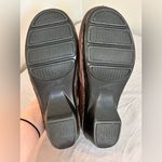 Dansko  Brown Suede & Leather Floral Clogs | Slip-On Comfort | Size 38 Photo 8