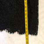 Cache NWT Feather-Trim Long Sleeve Lace Sheath Dress Cocktail Party Formal #whimsygoth #gothic #vampy Size S. Measurement in pics Photo 6