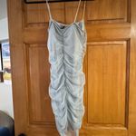 Windsor Sparkly Blue Mini Dress Photo 4