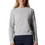 Mountain Hardwear Organic Cotton Logo Crew Sweatshirt Heather Gray Pullover Top Photo 0