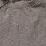 Pam & Gela  Destroyed Off The Shoulder Gray Dress Size P Photo 5