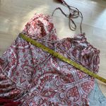 Tularosa REVOLVE Lora Micro Mini Paisley Print Halter Dress Size XS Festival Photo 9