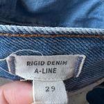 Madewell Rigid Denim A-Line Mini Skirt Photo 6