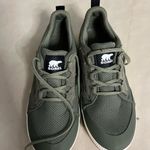 Sorel 👟 Women’s Kinetic Impact Lace Sneakers – Sage Green / White Sole (Size 9.5 Photo 3