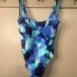 Aerie  Vibrant Blue Tie-Dye Swimsuit - XS Photo 0