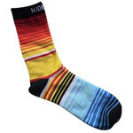 Nidecker Calf Socks Casual Classic Ski Snowboard Adult One Size Rainbow Colors Photo 0
