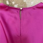 J.Crew winter garden top magenta pink silk ruffle sleeve blouse women’s XXS Photo 5