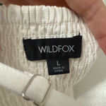 Wildfox  Crop Top White with Pearls Photo 2