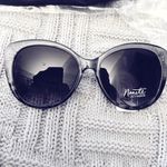 Nanette Lepore GREY ANIMAL CAT EYE SUNGLASSES Photo 9