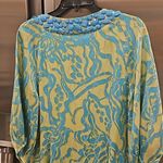 Lilly Pulitzer 💕💕 Alice Dress ~ Lurex Shine Lush Green Wild Orchid Print 10 Photo 6