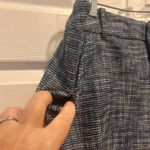 Merona  Women's Classic Blue White Tweed Ankle Pants Size 14 Career‎ Casual Photo 1