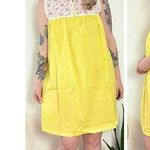 NOS Sunshine Yellow House Dress Size undefined Photo 0
