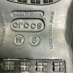 Crocs Nadia pull on boots Sherpa lined black womens size 8 casual winter Photo 6