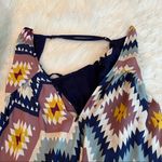 Xhilaration  Sleeveless dress Aztec Southwestern print Size small Geometric Photo 8