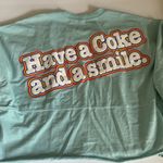 Coca Cola long sleeve crop spirit jersey Blue Size M Photo 9