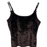 Victoria's Secret Vintage 90s Crushed Brown Velvet Fairy Grunge Cami Size M Photo 0