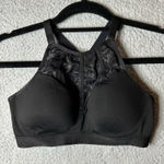 Victoria's Secret Bra Womens 34B Black Halter Lace Wireless Sports Bra Size undefined Photo 0