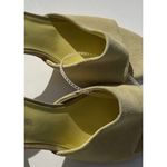 Guess  Yellow Padded Hambree 1191221 Square Toe Leather Heels Women’s Sz 6 Photo 7