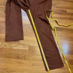 Sanctuary New Womens 1X Brown Faux Suede Pull On Pants Cabincore Academia Photo 3