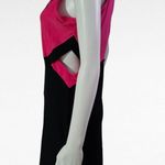 Puma Fuchsia & Black Sleeveless Cutout Exercise Mini Dress Size Medium Photo 3