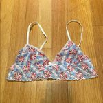 Hanky Panky  Peppermint Patterned Bralette Size Medium Photo 0