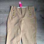Lilly Pulitzer NEW Parrish Bi-Stretch Crop Flare Pant in Evening Sand 10 Photo 4